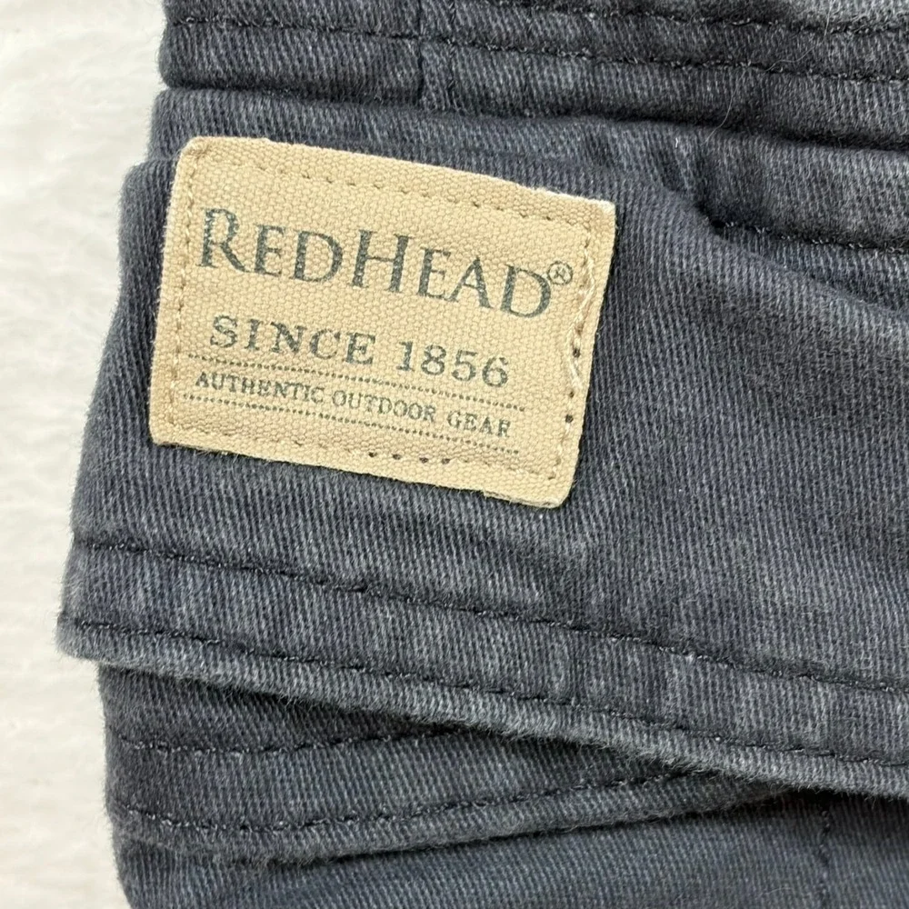 RedHead Cargo Shorts Mens 34 Navy Blue Cotton Twill Multi-Pocket Outdoor Casual‎